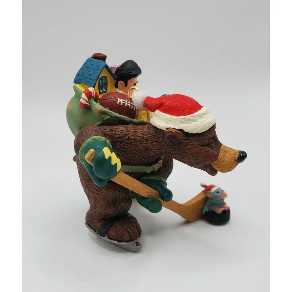 2005 Hallmark Keepsake Collector’s Series #2 “Hockey Thrills” Christmas Ornament